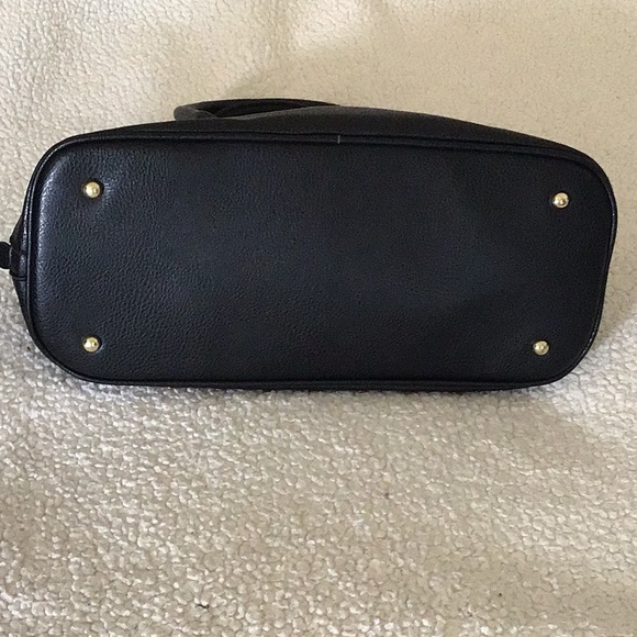 Never used black & gold clear rhinestone handbag - Picture 3 of 5